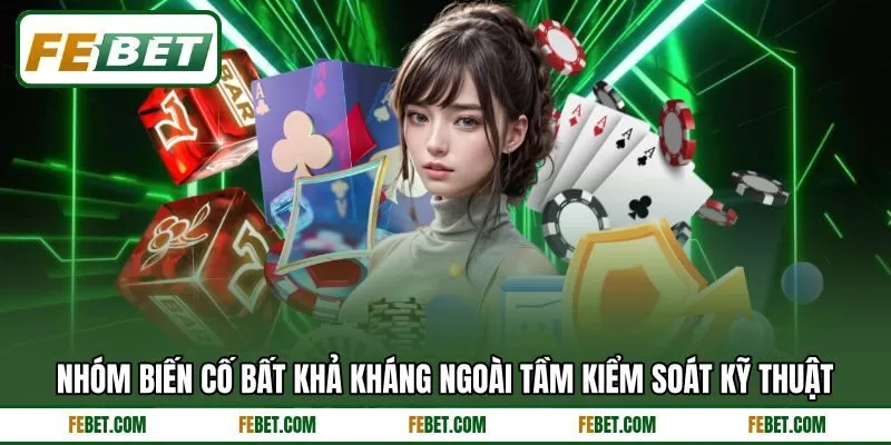Nhóm biến cố bất khả kháng ngoài tầm kiểm soát kỹ thuật