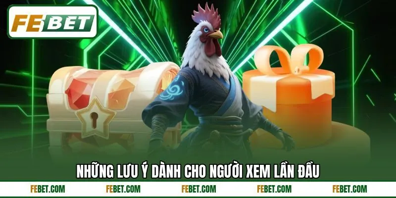 Những lưu ý dành cho người xem lần đầu Những lưu ý dành cho người xem lần đầu