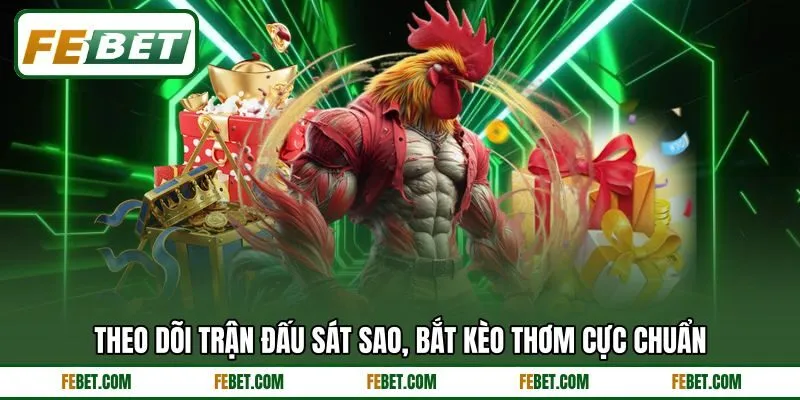Theo dõi trận đấu sát sao, bắt kèo thơm cực chuẩn Theo dõi trận đấu sát sao, bắt kèo thơm cực chuẩn